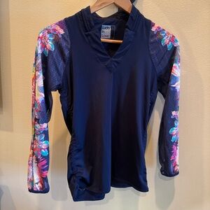 Lucky in Love navy long sleeve. Small